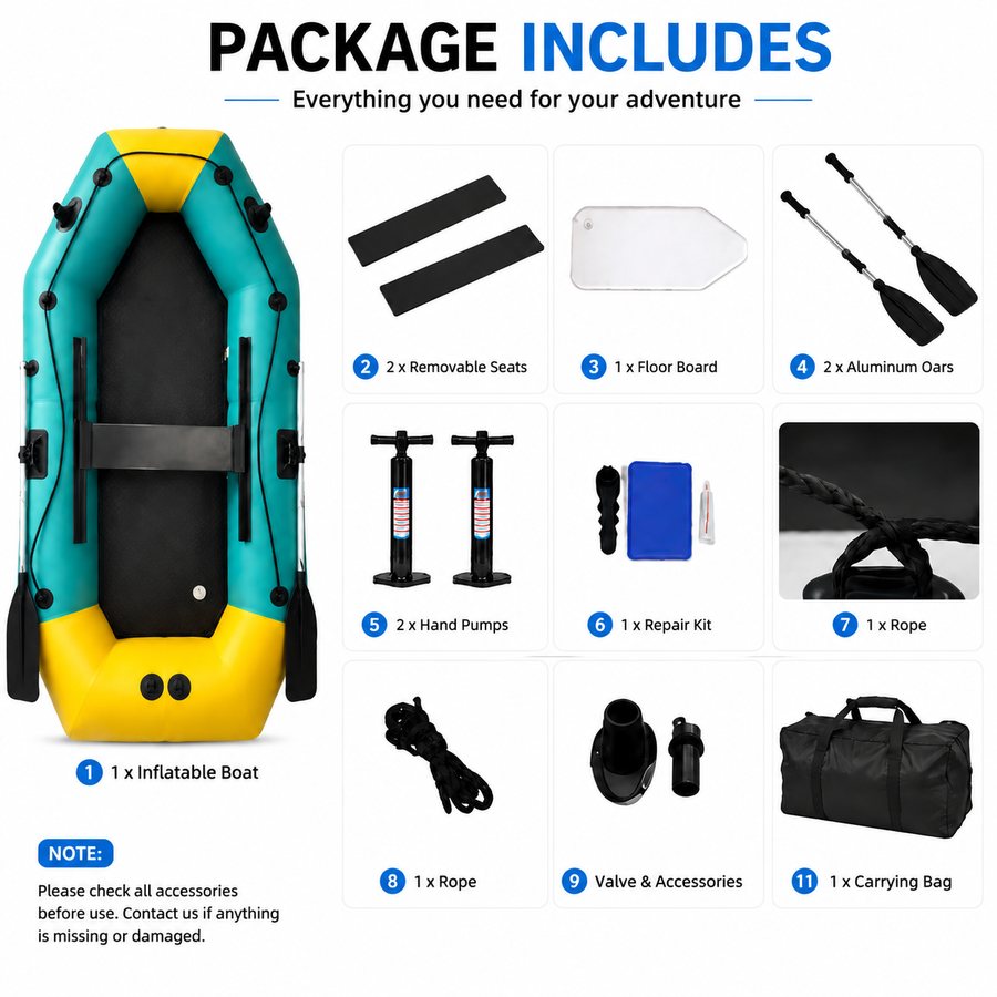 K-260 Inflatable Kayak 260 Package